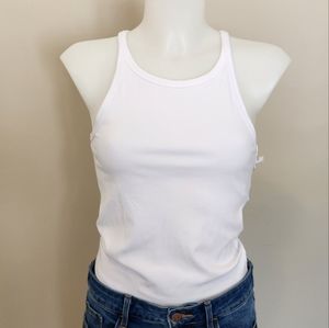 F21 fitted rib knit muscle tank